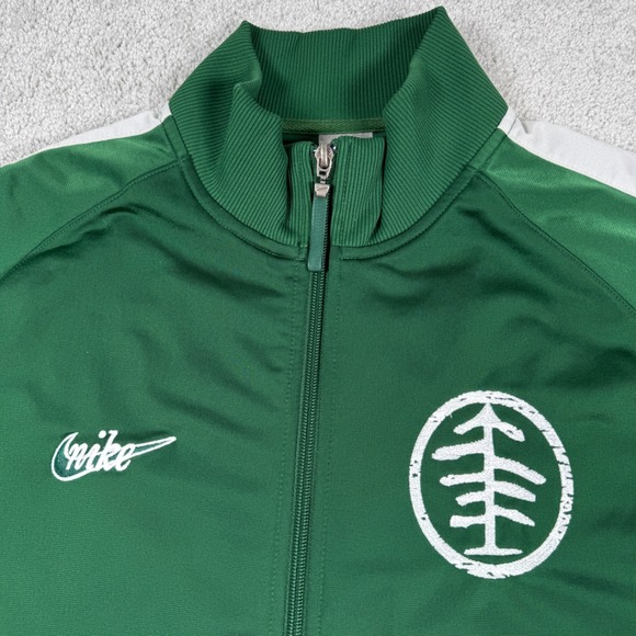 Nike Track Jacket Mens XL Green Oregon Track Club Full Zip Athletic Sportswear - Picture 2 of 16